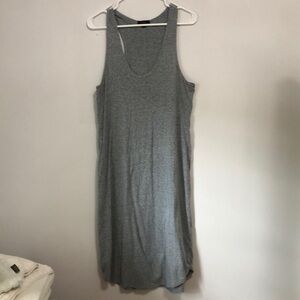 J. Crew cotton racerback midi dress